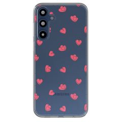 imoshion  Design Hülle für das Samsung Galaxy A16 - Dusty Rose Connected Hearts