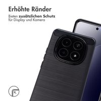 imoshion Brushed Back Cover Xiaomi Redmi Note 15 Pro (5G) - Schwarz