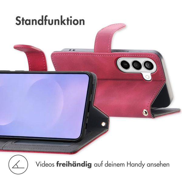 imoshion Klapphülle mit Kordel Samsung Galaxy S26 - Rot