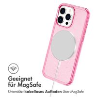 imoshion Sparkle Back Cover mit MagSafe Apple iPhone 15 Pro - Glitzer Rosa