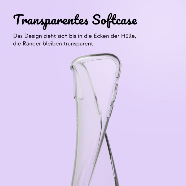 Personalisierte Hülle mit Namen iPhone SE (2022 / 2020) / 8 / 7 - Transparent