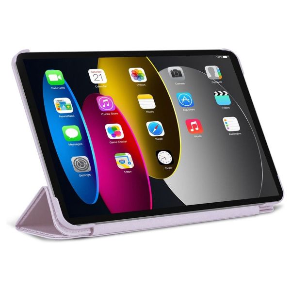 Decoded Textured Sillicon Slim Cover für das iPad 7 (2019) / iPad 8 (2020) / iPad 9 (2021) 10.2 Zoll  - Lavender