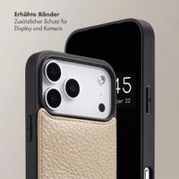 Selencia Nova HandyHülle mit Kordel und Kartenhalter Apple iPhone 18 Pro / 17 Pro - Beige