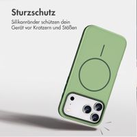 imoshion Color Backcover mit Thin MagSafe Ring Apple iPhone 18 Pro / 17 Pro - Dunkelgrün