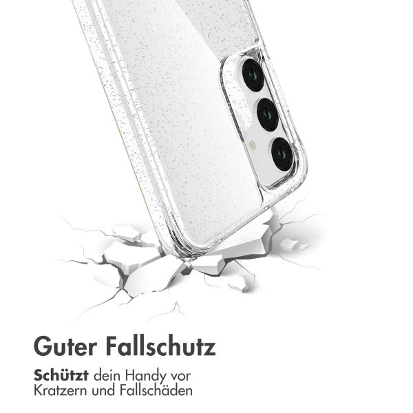 imoshion Glitzer Back Cover für das Samsung Galaxy A16 (5G) / A26 - Silber