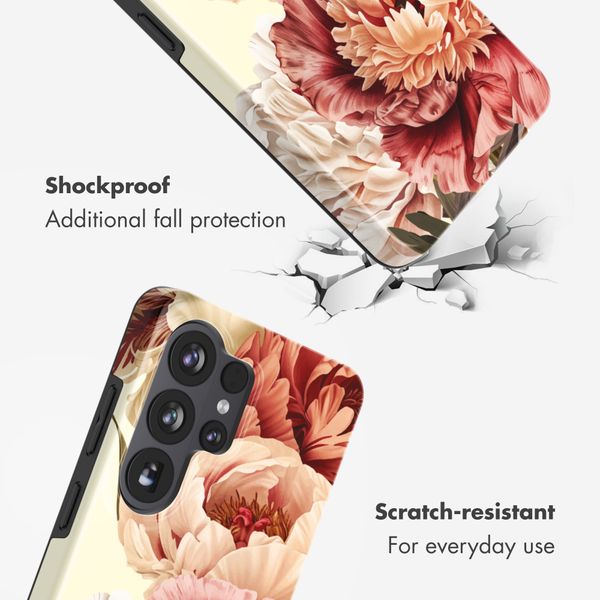 Selencia Vivid Rückabdeckung mit MagSafe Samsung Galaxy S26 Ultra - Vintage Peony