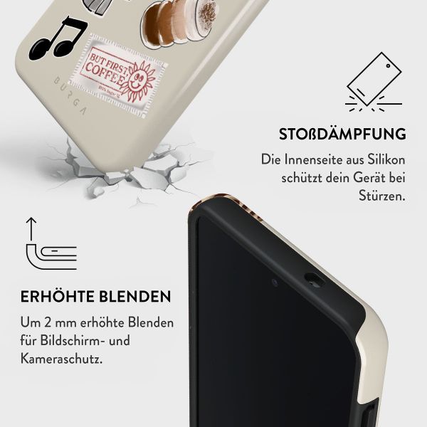 Burga Tough Back Cover Samsung Galaxy S25 - Oat Milk Please
