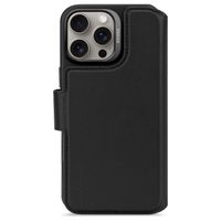 Decoded 2 in 1 Leather Klapphülle MagSafe für das Apple iPhone 16 Pro Max - Black