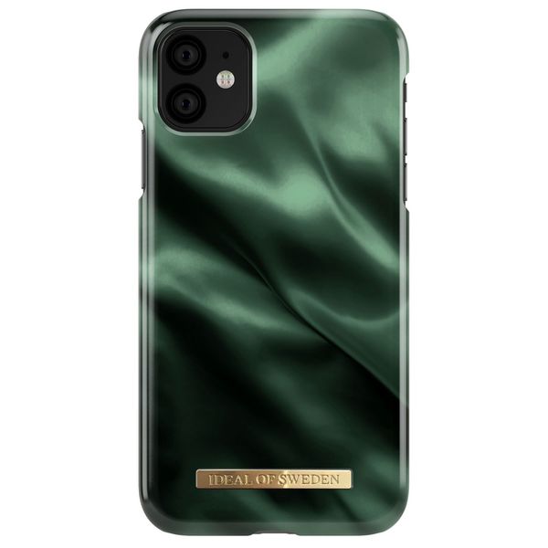 iDeal of Sweden Emerald Satin Fashion Back Case für das iPhone 11