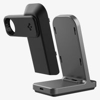 Spigen OneTap Pro | 3-in-1 kabellose Ladestation - Kompatibel mit MagSafe iPhone + AirPods + Apple Watch