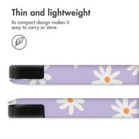 imoshion Design Trifold Klaphülle Apple iPad 9 (2021) 10.2 Zoll / iPad 8 (2020) 10.2 Zoll / iPad 7 (2019) 10.2 Zoll - Flowers Distance
