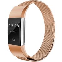 imoshion Mailändische Magnetarmband für das Fitbit Charge 2 - Größe S - Rose Gold