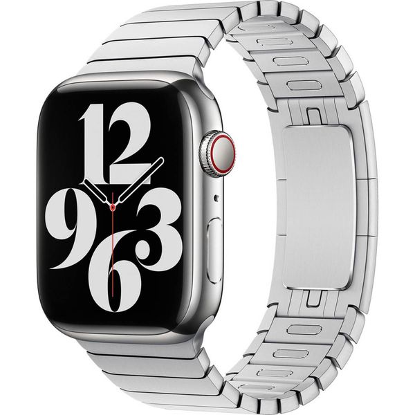 Apple Steel Link Band für das Apple Watch Series 1-9 / SE - 38/40/41 mm / Series 10 - 42 mm - Silber