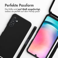 imoshion SilikonHülle mit Band Samsung Galaxy A25 (5G) - Schwarz