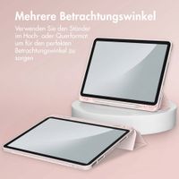Accezz Smarte Klapphülle aus Silikon Apple iPad Air 11 Zoll (2026) M4 / (2025) M3 / (2024) M2 / Air 5 (2022) / Air 4 (2020) - Rosa