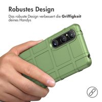 imoshion Rugged Shield Backcover Sony Xperia 1 V - Dunkelgrün