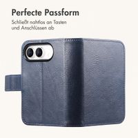 imoshion Luxuriöse Klapphülle Apple iPhone Duo - Dunkelblau
