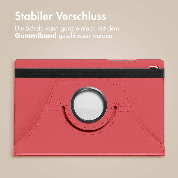 imoshion 360° drehbare Klapphülle Samsung Galaxy Tab A11 - Rot