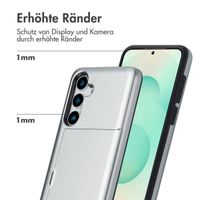 imoshion Backcover mit Kartenfach Samsung Galaxy S25 Plus - Grau