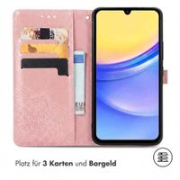 imoshion Mandala Klapphülle Samsung Galaxy A15 (5G/4G) - Rosé gold