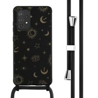 imoshion SilikonHülle design mit Band Samsung Galaxy A52(s) (5G/4G) - Sky Black