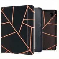 imoshion Design Slim Hard Case Sleepcover mit Stand Tolino Vision 5 - Black Graphic