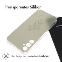 imoshion Design Hülle für das Samsung Galaxy A34 (5G) - Floral Green