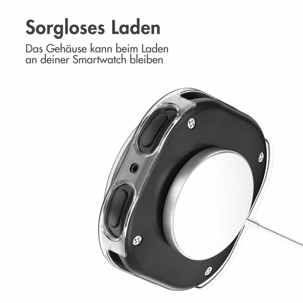 imoshion Bumper Hard Case für das Samsung Galaxy Watch 8 (44 mm) - Transparent