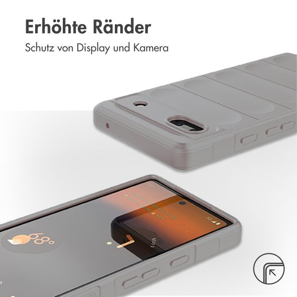 imoshion EasyGrip Back Cover für das Google Pixel 6a - Grau