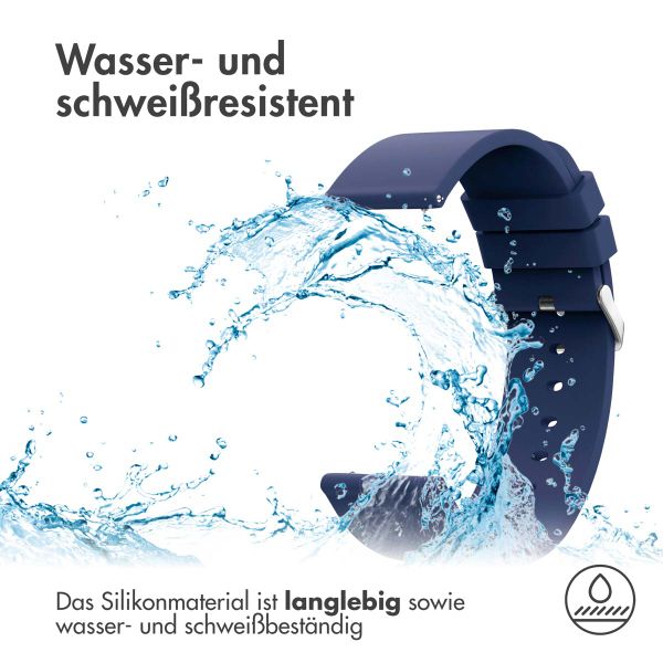 imoshion Silikonband - 24-mm-Universalanschluss - Dunkelblau