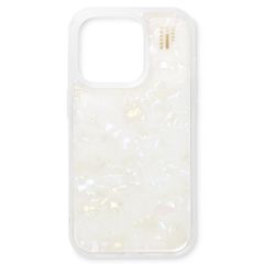 iDeal of Sweden Pearlized Case Apple iPhone 15 Pro - Weiß