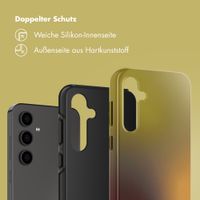 Selencia Vivid Back Cover Samsung Galaxy S24 FE - Gradient Olive Dust