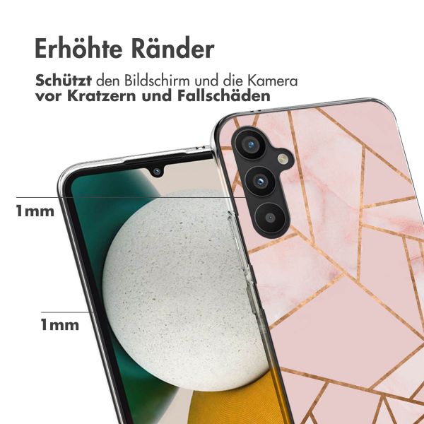 imoshion Design Hülle für das Samsung Galaxy A34 (5G) - Pink Graphic