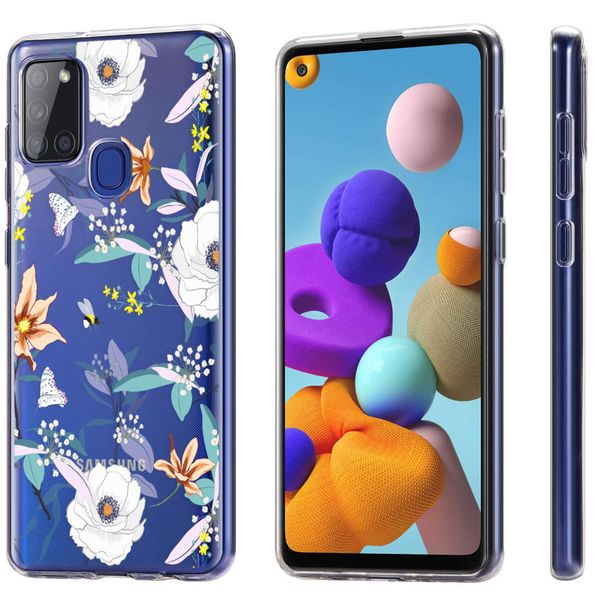 imoshion Design Hülle Samsung Galaxy A21s - English Garden
