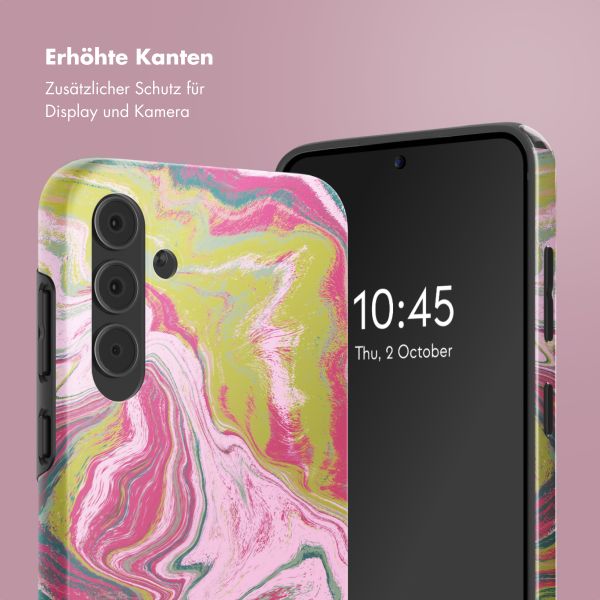 Selencia Vivid Backcover Samsung Galaxy A55 - Marble Pink