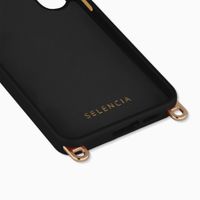 Selencia Rivièra Backcover mit MagSafe mit abnehmbaren Haken Samsung Galaxy A53 - Velvet Black