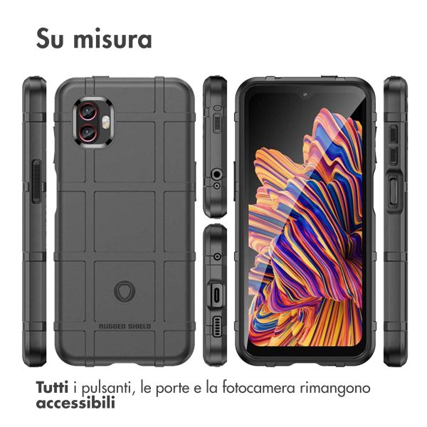 imoshion Rugged Shield Backcover Samsung Galaxy Xcover 6 Pro - Schwarz