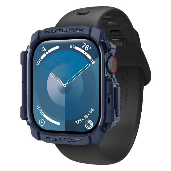 Spigen Rugged Armor™ Hülle für Apple Watch Series 10 - 42 mm - Navy Blue