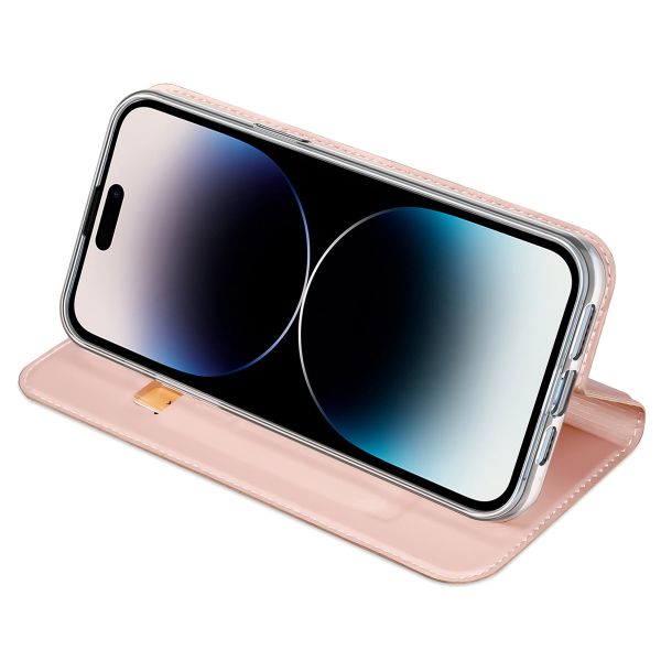 Dux Ducis Slim TPU Klapphülle für das iPhone 15 Pro - Rosegold