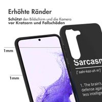 imoshion Design Hülle für das Samsung Galaxy S23 - Sarcasm