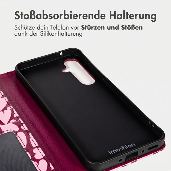 imoshion Design Klapphülle Samsung Galaxy A35 - Hearty Blush