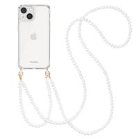 imoshion Back Cover mit Band + Armband iPhone 14 - Perlen