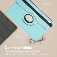 imoshion 360° drehbare Klapphülle Apple iPad Air 13 Zoll (2026) M4 / (2025) M3 / (2024) M2 - Hellblau