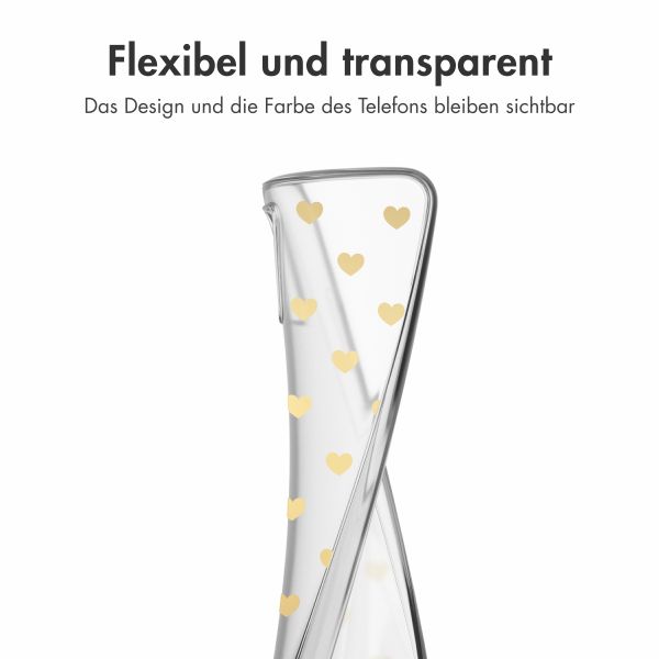 imoshion Design Hülle Samsung Galaxy A34 (5G) - Golden Hearts