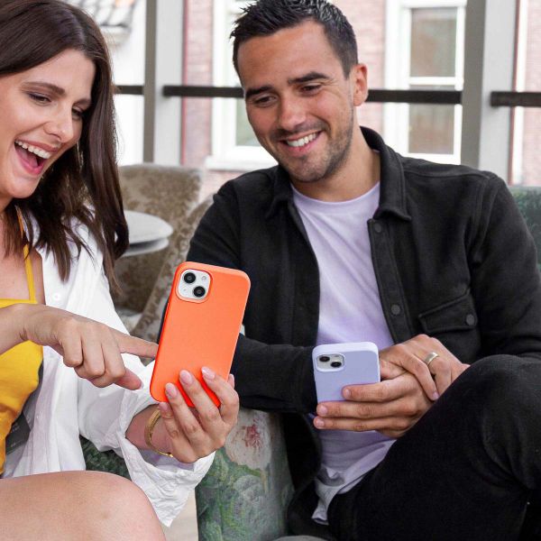 Accezz Liquid Silikoncase Apple iPhone SE (2022 / 2020) / 8 / 7 - Nectarine