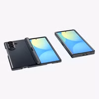 Spigen Slim Armor Pro MagFit Backcover Samsung Galaxy Z Fold 7 - Metal Slate
