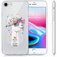 imoshion Design Hülle für das iPhone SE (2022 / 2020) / 8 / 7 - Lamacorn