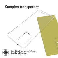 Accezz TPU Clear Cover für das Motorola Moto G85 - Transparent