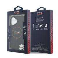 Red Bull Racing Meshed PU Leather Backcover MagSafe Apple iPhone 17 - Navy