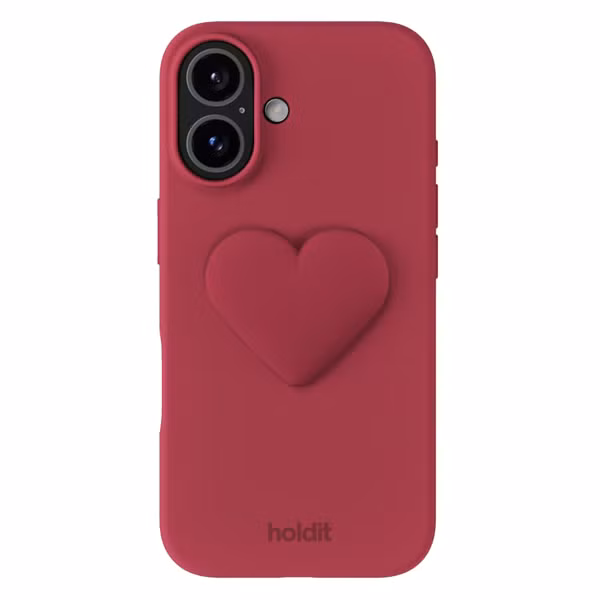 Holdit Silicone Sticker Heart - Red Velvet